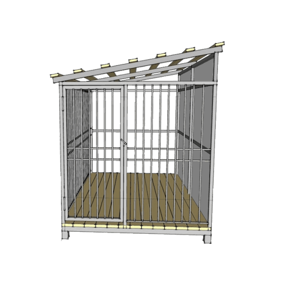 Вольеры в Тюмени.